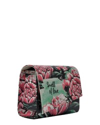 mehrfarbige bedruckte Leder Clutch von DOGO