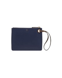 mehrfarbige bedruckte Leder Clutch von Fendi