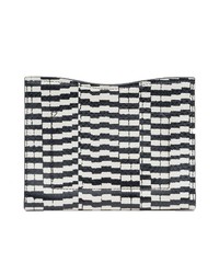 mehrfarbige bedruckte Leder Clutch von Proenza Schouler