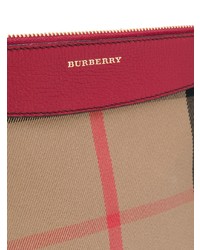 mehrfarbige bedruckte Leder Umhängetasche von Burberry