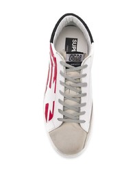 mehrfarbige bedruckte niedrige Sneakers von Golden Goose Deluxe Brand