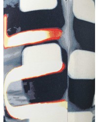mehrfarbige bedruckte Schlaghose von Jean Paul Gaultier Vintage