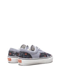 mehrfarbige bedruckte Segeltuch niedrige Sneakers von Vans