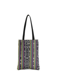 mehrfarbige bedruckte Shopper Tasche