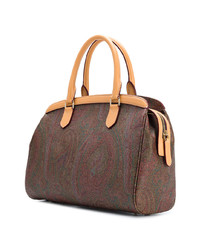 mehrfarbige bedruckte Shopper Tasche von Etro