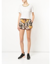 mehrfarbige bedruckte Shorts von The Upside