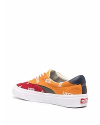 mehrfarbige bedruckte Wildleder niedrige Sneakers von Vans