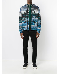 mehrfarbige bedruckte Windjacke von Givenchy