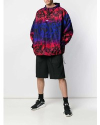 mehrfarbige bedruckte Windjacke von MSGM