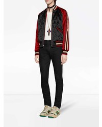 mehrfarbige Bomberjacke von Gucci