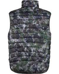 mehrfarbige Camouflage ärmellose Jacke von Parforce