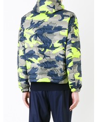 mehrfarbige Camouflage Daunenjacke von Kent & Curwen