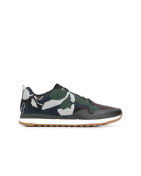 mehrfarbige Camouflage niedrige Sneakers von Ps By Paul Smith