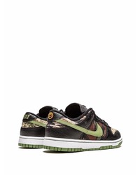 mehrfarbige Camouflage Segeltuch niedrige Sneakers von Nike