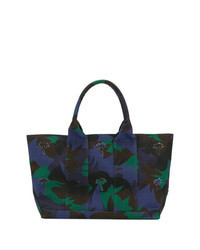 mehrfarbige Camouflage Shopper Tasche