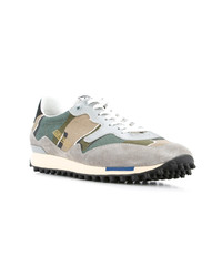 mehrfarbige Camouflage Wildleder niedrige Sneakers von Golden Goose Deluxe Brand