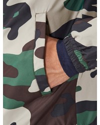 mehrfarbige Camouflage Windjacke von Produkt