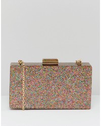 mehrfarbige Clutch von Claudia Canova