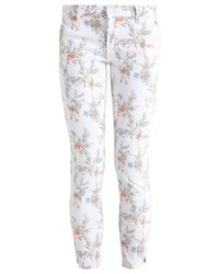 mehrfarbige enge Jeans mit Blumenmuster von Mavi