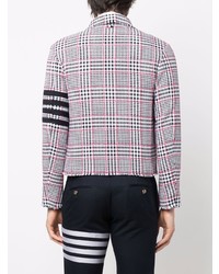 mehrfarbige Harrington-Jacke mit Karomuster von Thom Browne