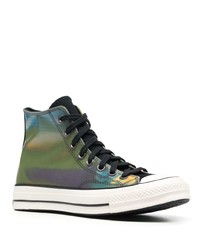 mehrfarbige hohe Sneakers aus Leder von Converse