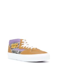 mehrfarbige hohe Sneakers aus Leder von Vans