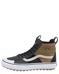 mehrfarbige hohe Sneakers aus Leder von Vans