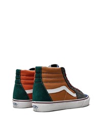 mehrfarbige hohe Sneakers aus Segeltuch von Vans