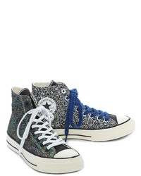 mehrfarbige hohe Sneakers aus Segeltuch von Converse X JW Anderson