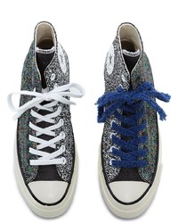 mehrfarbige hohe Sneakers aus Segeltuch von Converse X JW Anderson