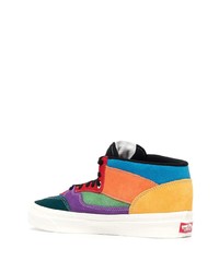 mehrfarbige hohe Sneakers aus Wildleder von Vans