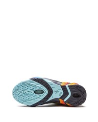 mehrfarbige hohe Sneakers aus Wildleder von Reebok