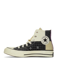 mehrfarbige hohe Sneakers von Converse