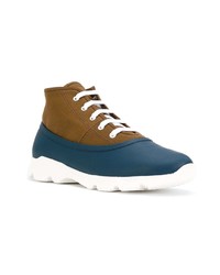 mehrfarbige hohe Sneakers von Marni