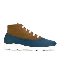 mehrfarbige hohe Sneakers von Marni