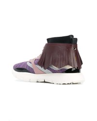 mehrfarbige hohe Sneakers von Valentino