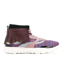 mehrfarbige hohe Sneakers von Valentino