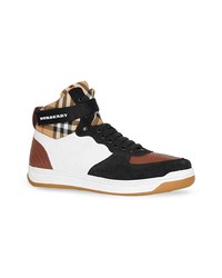 mehrfarbige hohe Sneakers von Burberry