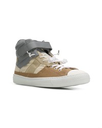 mehrfarbige hohe Sneakers von Maison Margiela