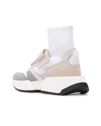 mehrfarbige hohe Sneakers von MM6 MAISON MARGIELA