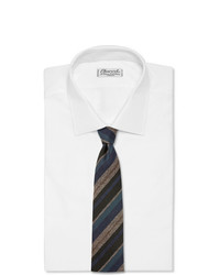 mehrfarbige horizontal gestreifte Krawatte von Brioni