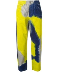 mehrfarbige Mit Batikmuster Jeans von Marcelo Burlon County of Milan