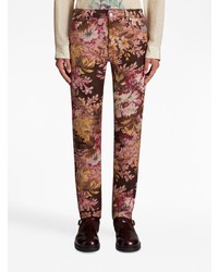 mehrfarbige Jeans mit Blumenmuster von Etro