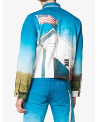 mehrfarbige Jeansjacke von Calvin Klein Jeans Est. 1978