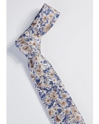 mehrfarbige Krawatte mit Blumenmuster von Pierre Cardin