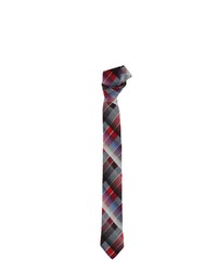 mehrfarbige Krawatte mit Schottenmuster von ENGBERS