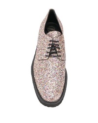 mehrfarbige Leder Derby Schuhe von Giuseppe Zanotti
