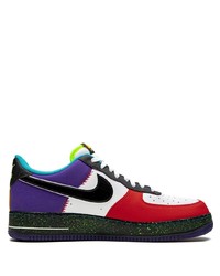 mehrfarbige Leder niedrige Sneakers von Nike