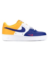 mehrfarbige Leder niedrige Sneakers von Nike