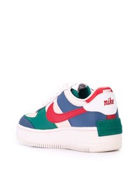 mehrfarbige Leder niedrige Sneakers von Nike